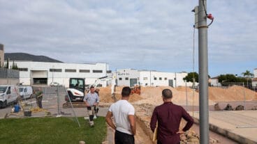 Obras iniciadas en Pego