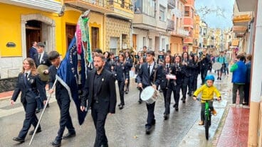 Pasacalle por Santa Cecilia en Benitatxell