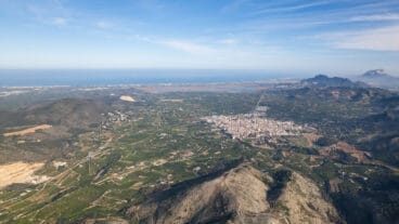 Pego a vista de dron