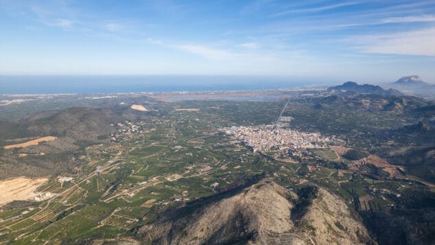 Imagen: Pego a vista de dron