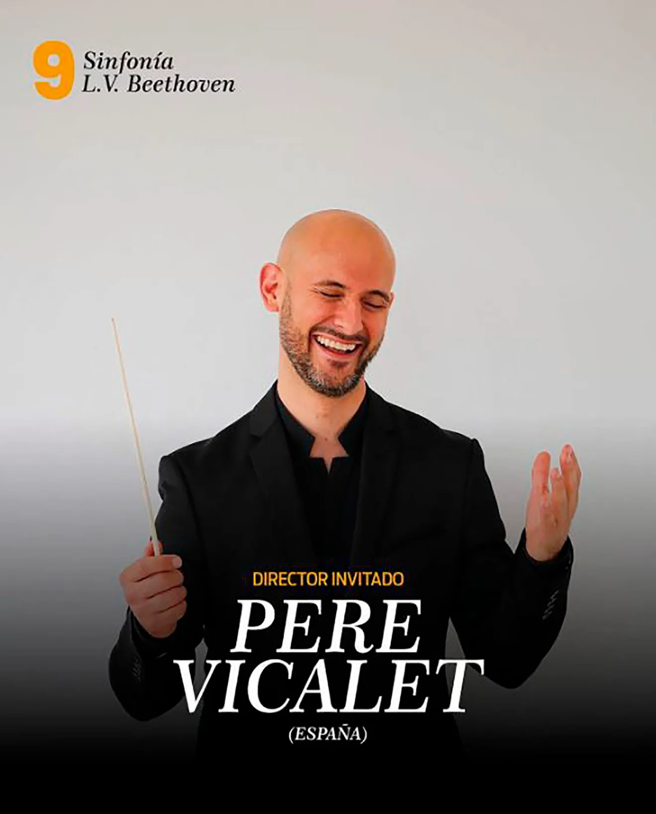 Pere Vicalet dirigirá la Novena Sinfonía de Beethoven en Colombia