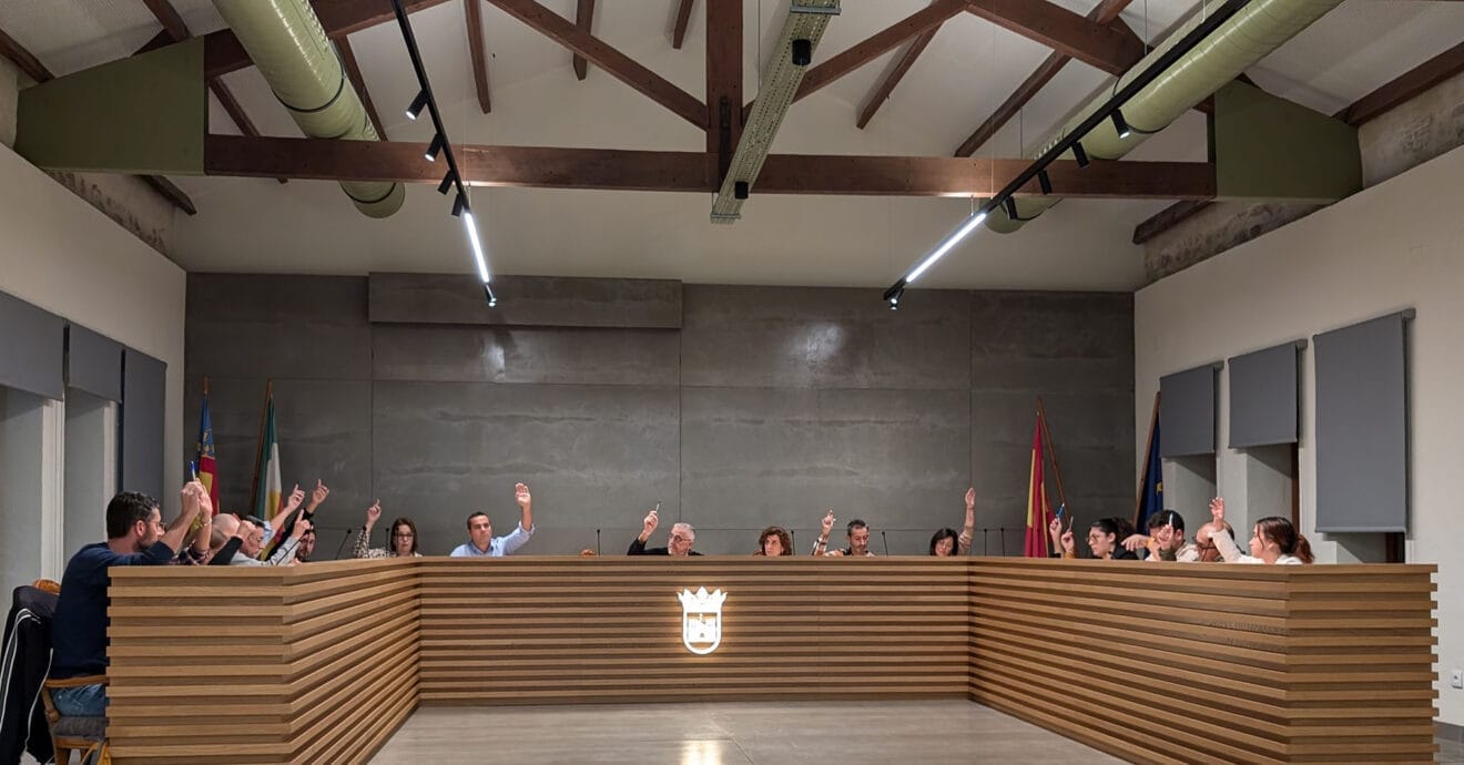Pleno ordinario de Pego en noviembre 2024