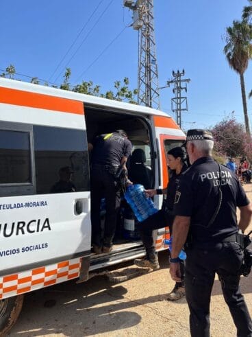 Policía Local de Teulada Moraira en Paiporta