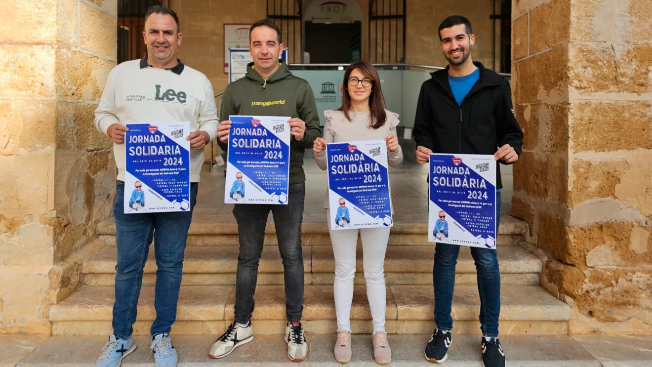 Presentación de la jornada solidaria de la Asociación Cultural y Deportiva Marina Alta