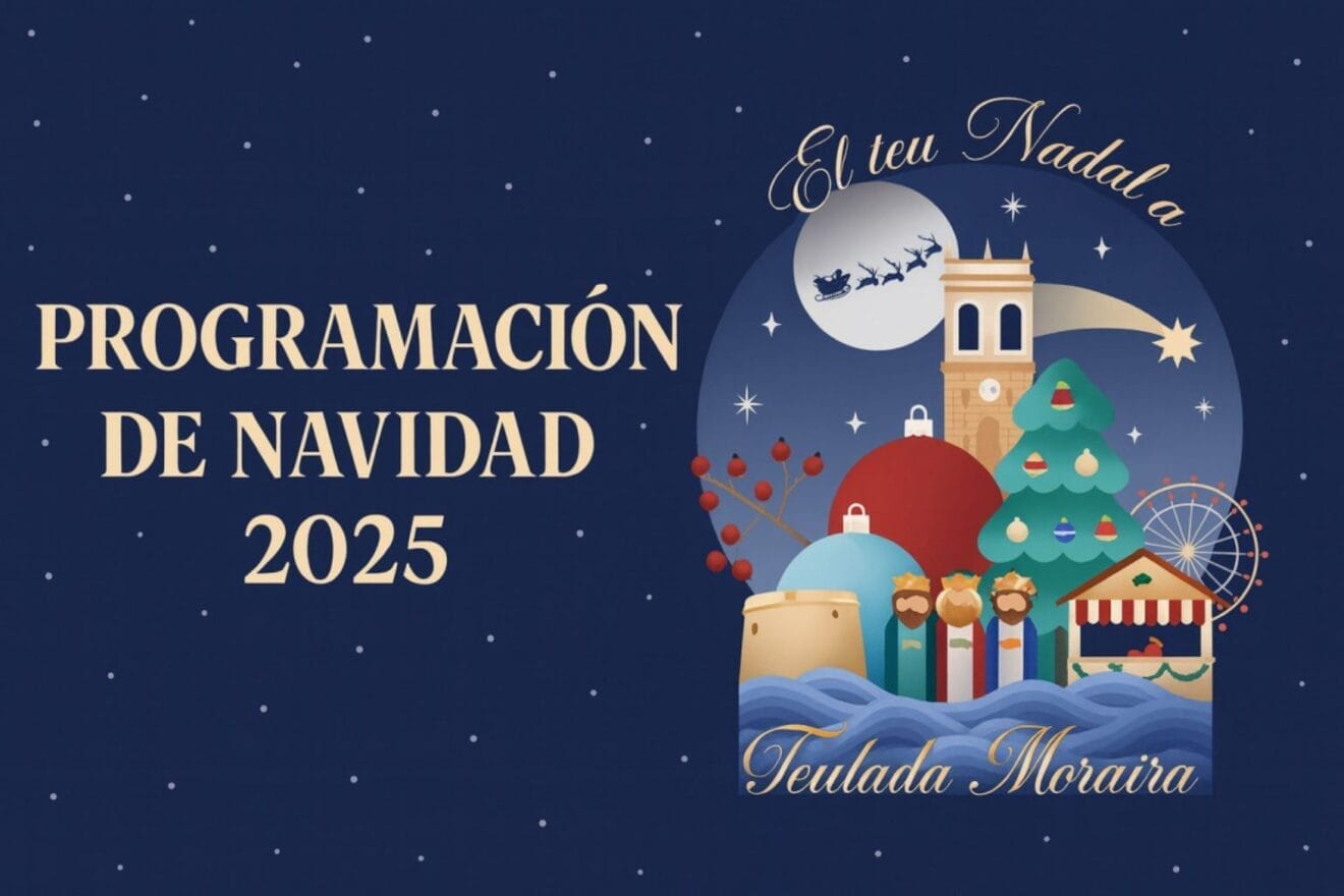 Programa de Navidad 2025 de Teulada Moraira