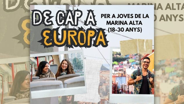 proyecto de cap a europa de la macma y la xarxa jove de la marina alta para jovenes