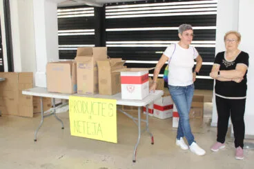 Recogida de material en Ondara 02