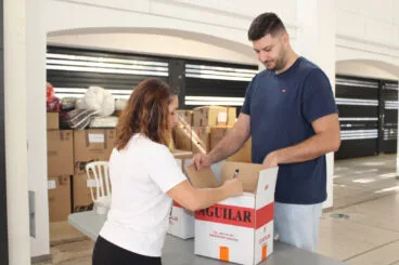 Recogida de material en Ondara 04