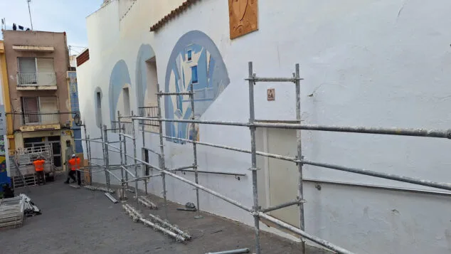 rehabitlitacion de los murales de calp