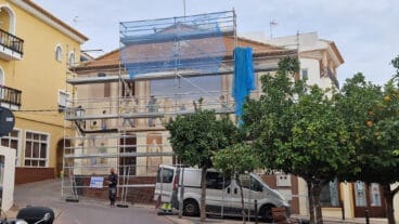 Segundo mural en rehabilitación