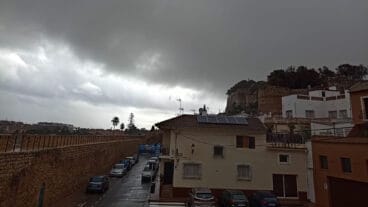 Tormenta en el cielo de Dénia (archivo)