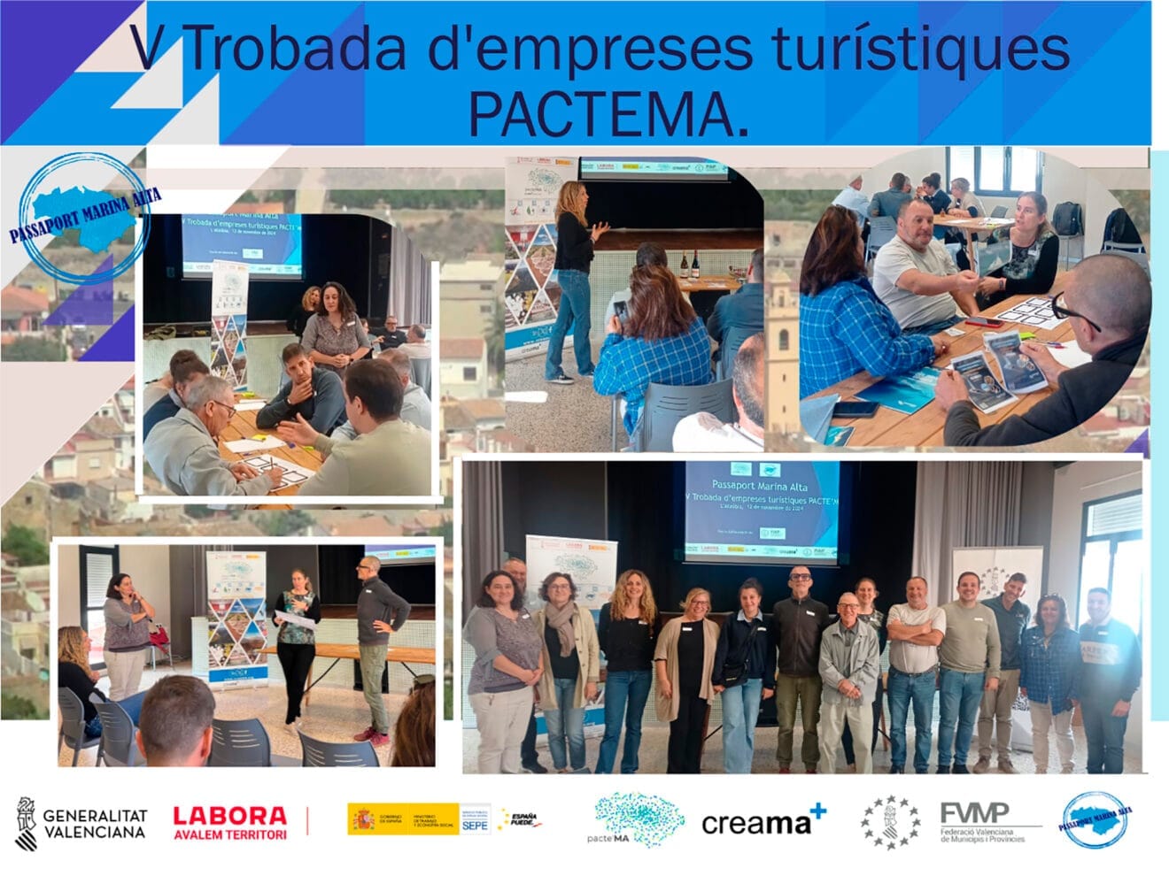 V Encuentro de Empresas Turísticas PACTE'MA en el Centro Cultural Ausiàs March de l'Atzúbia