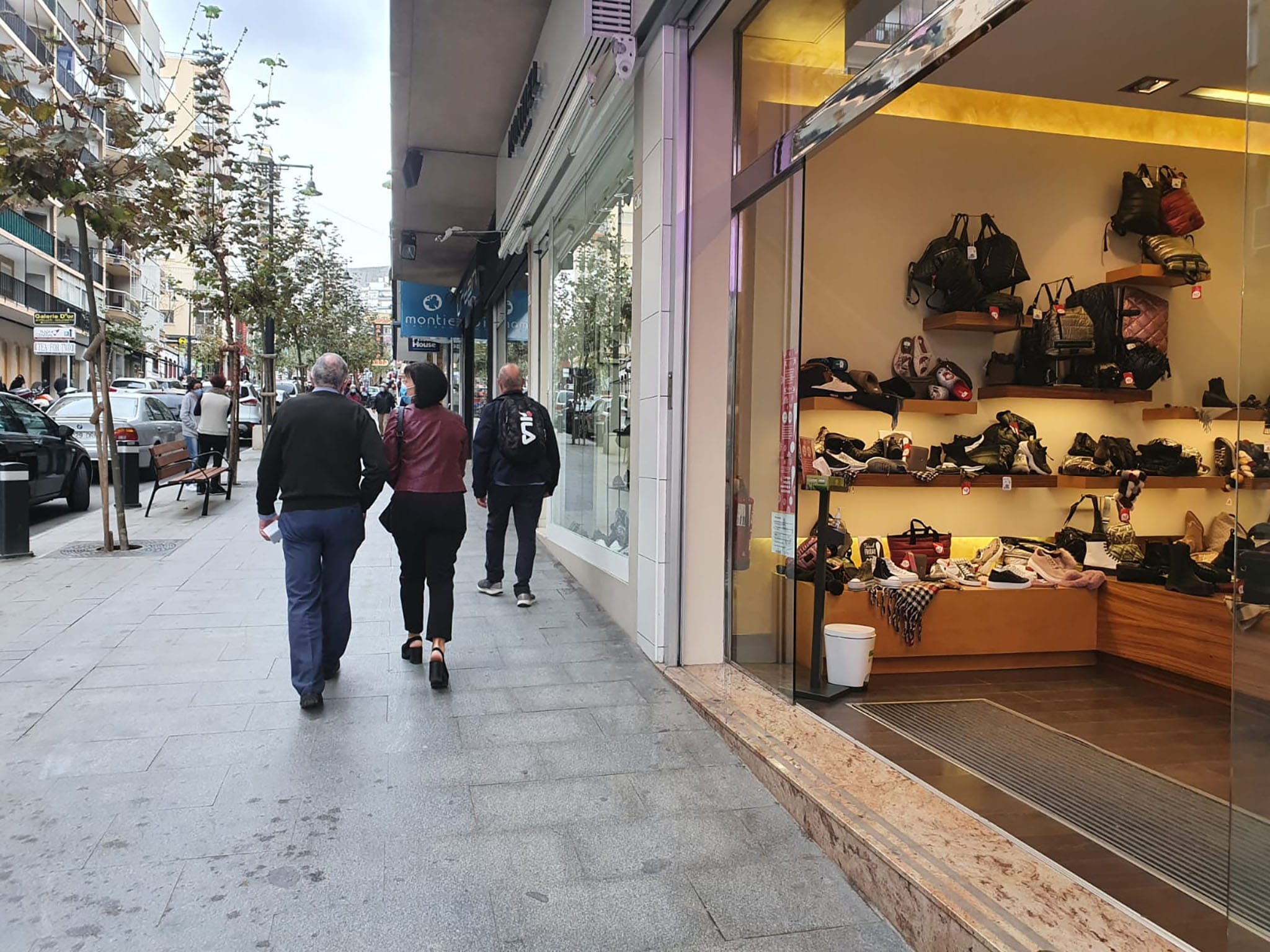 zona comercial de calp