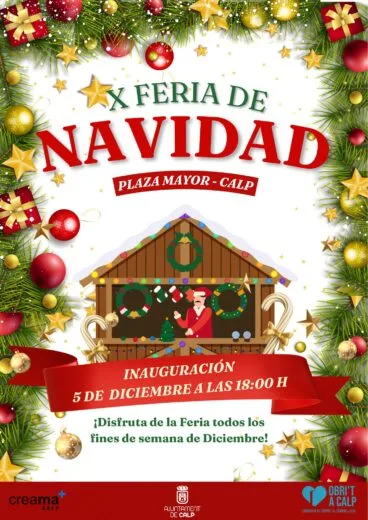 Programación de la Fira de Nadal de Calp