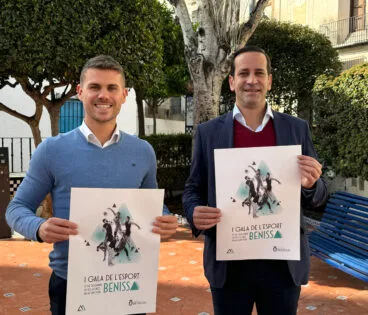 adrian cabrera regidor esports i arturo poquet alcalde de benissa