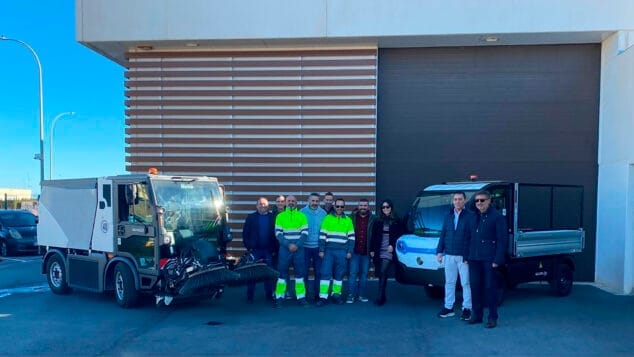 Imagen: Arranca en El Verger el nuevo servicio de limpieza viaria