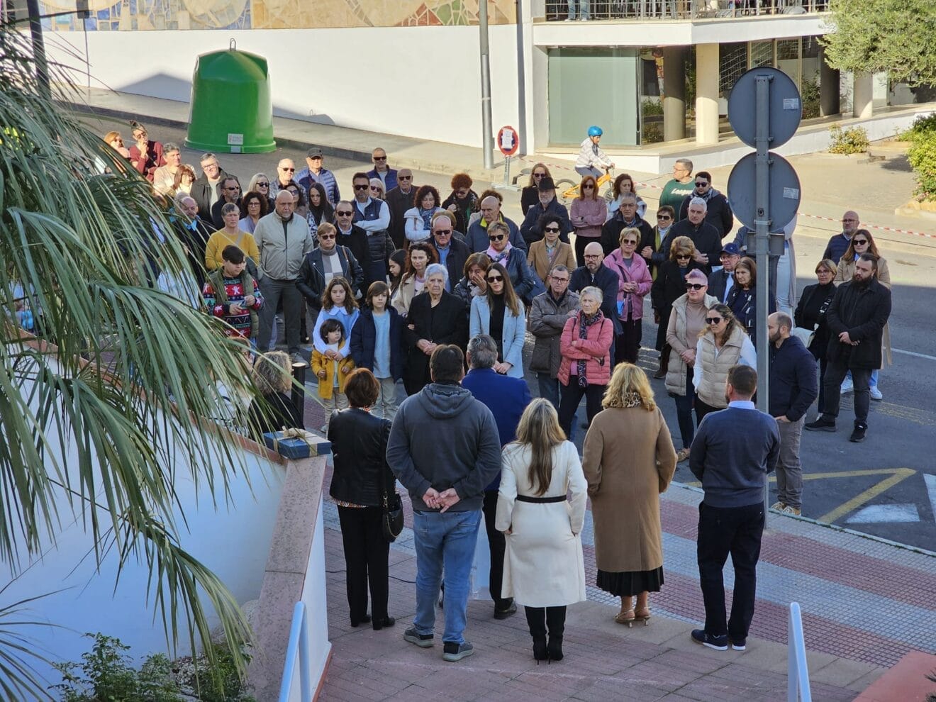Acto cápsula del tiempo a Josep Pineda de Calp