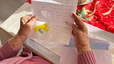 carta navidena de linies amb ilc2b7lusio para las personas mayores de calp