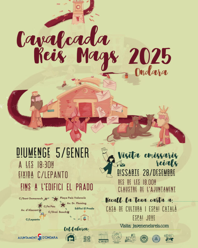 Imagen: Cartel de la Cabalgata de Reyes Magos