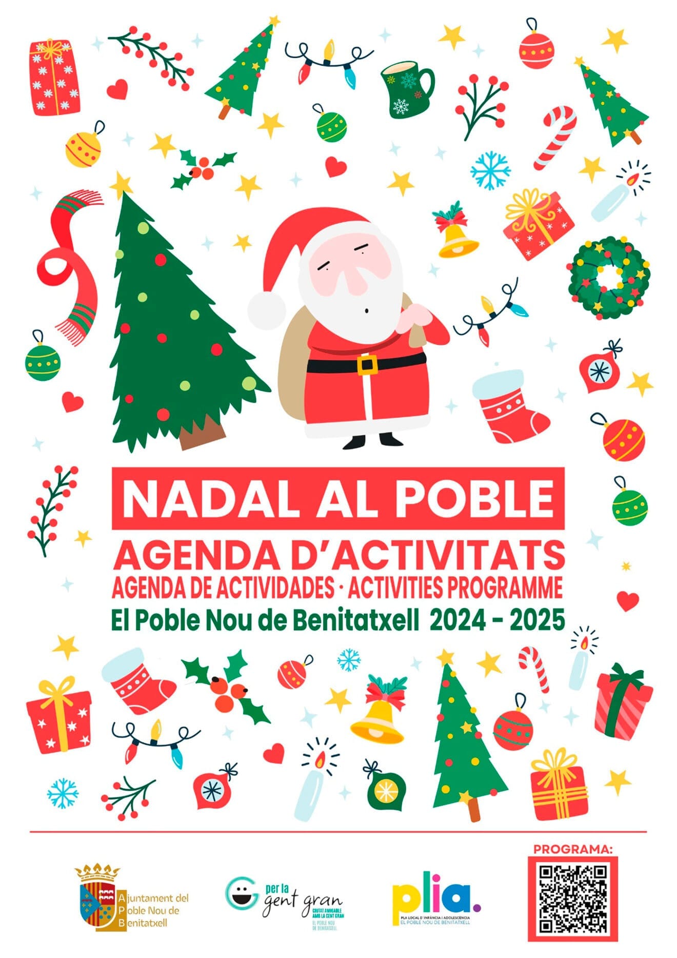 Cartel de Navidad 2024 de Benitatxell