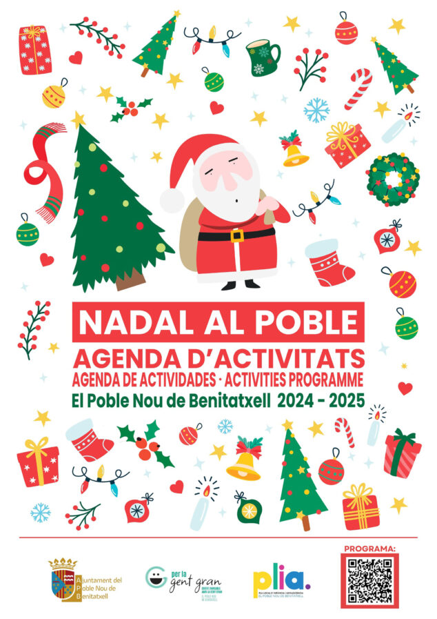 Imagen: Cartel de Navidad 2024 de Benitatxell