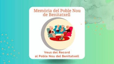 Cartel de ‘Veus del record al Poble Nou de Benitatxell’