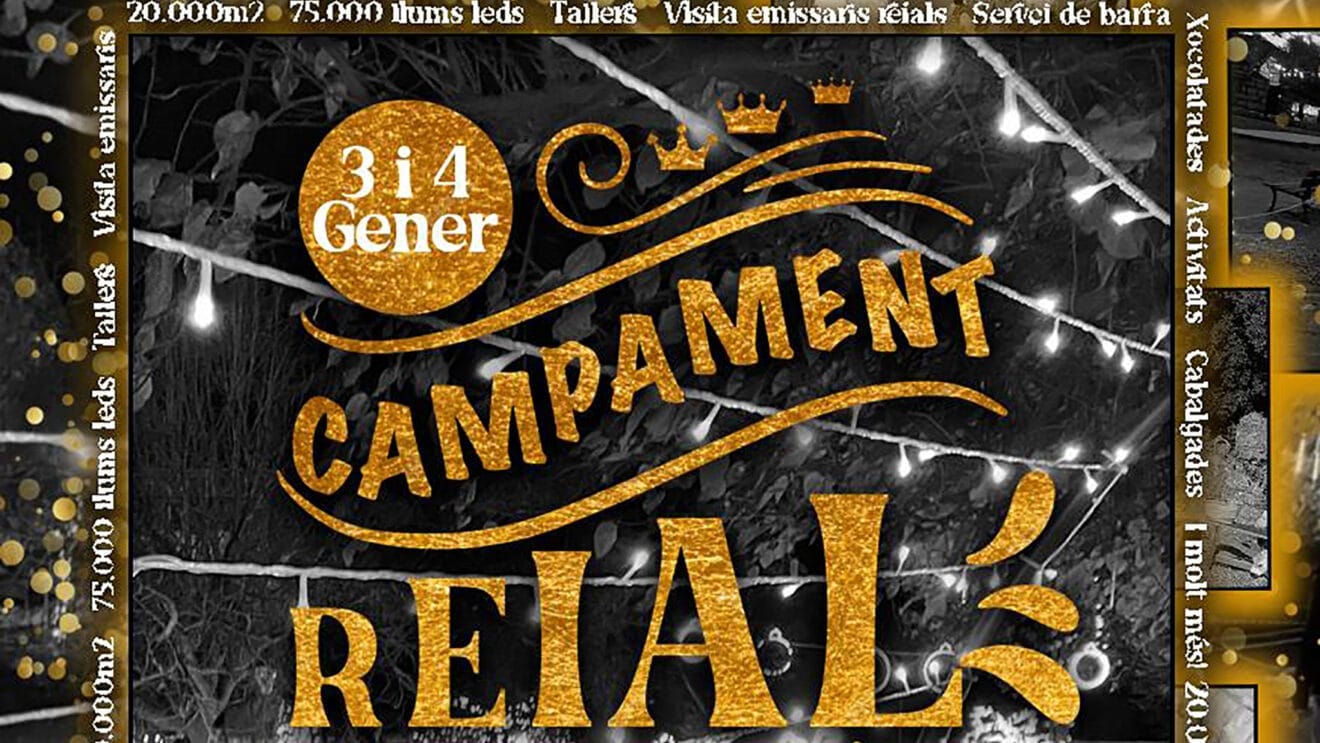 Cartel del Campamento Real de Beniarbeig dest