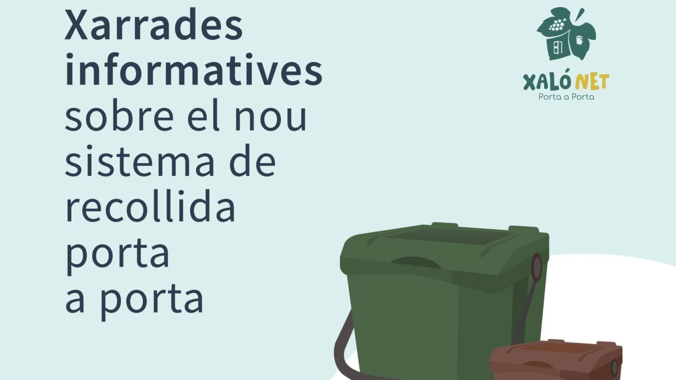 Charlas informativas del sistema puerta a puerta en Xaló