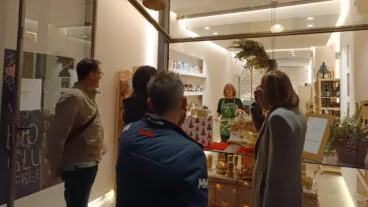 comercio de pego durante la nit en blanc de 2023