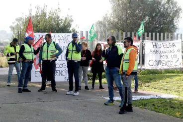 Concentración Técnicos en Emergencias Sanitarias en Dénia 07