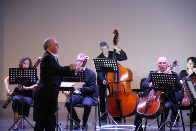 Imagen: Concierto solidario de la Orquesta Marina Alta en Beniarbeig