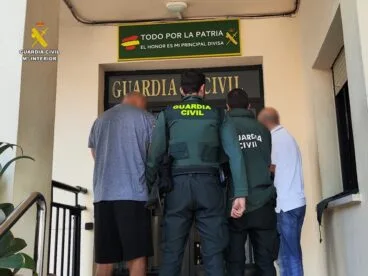 detenidos por robos
