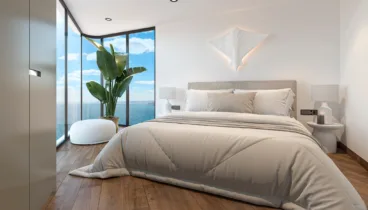 Dormitorio principal en Proa Tower