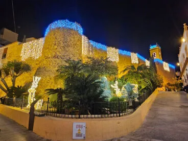 El torreo de la Peça de Calp por Navidad