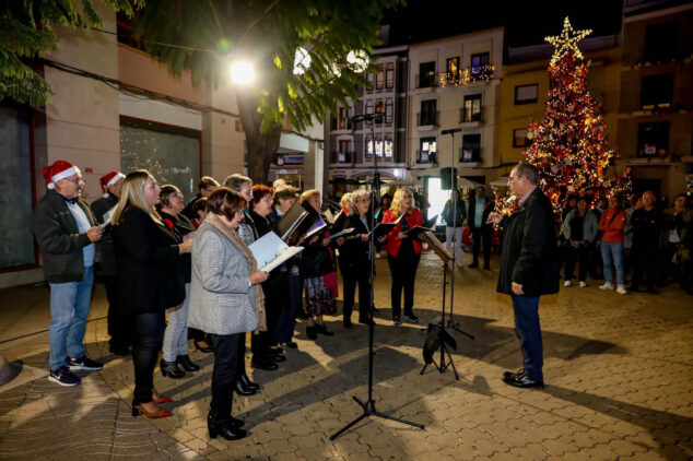 encendido de luces de navidad en teulada