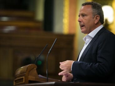 Enric Bataller en el Congreso.