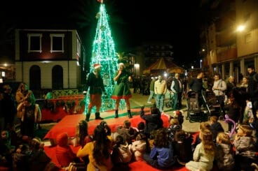 Espectáculo infantil en la Nit de la Llum de Dénia