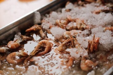 Gamba blanca fresca de Calp