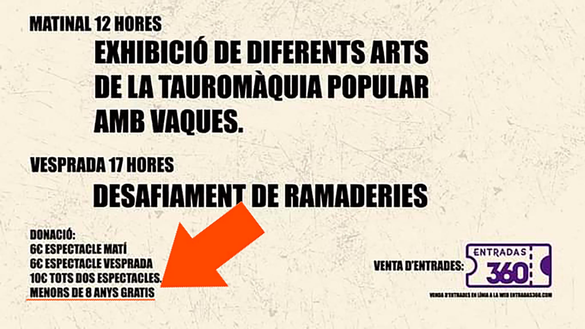 informacion referida de la fundacion franz weber sobre el acto taurino en ondara