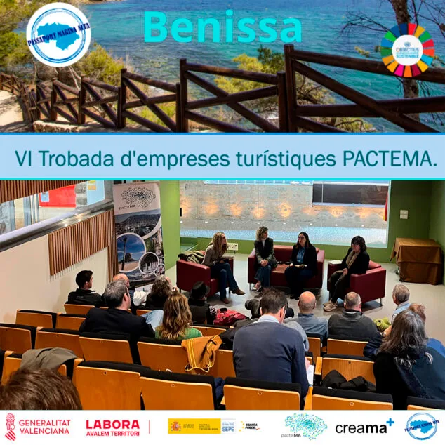 Imagen: Jornada del VI Encuentro de Empresas Turísticas PACTE'MA en Benissa