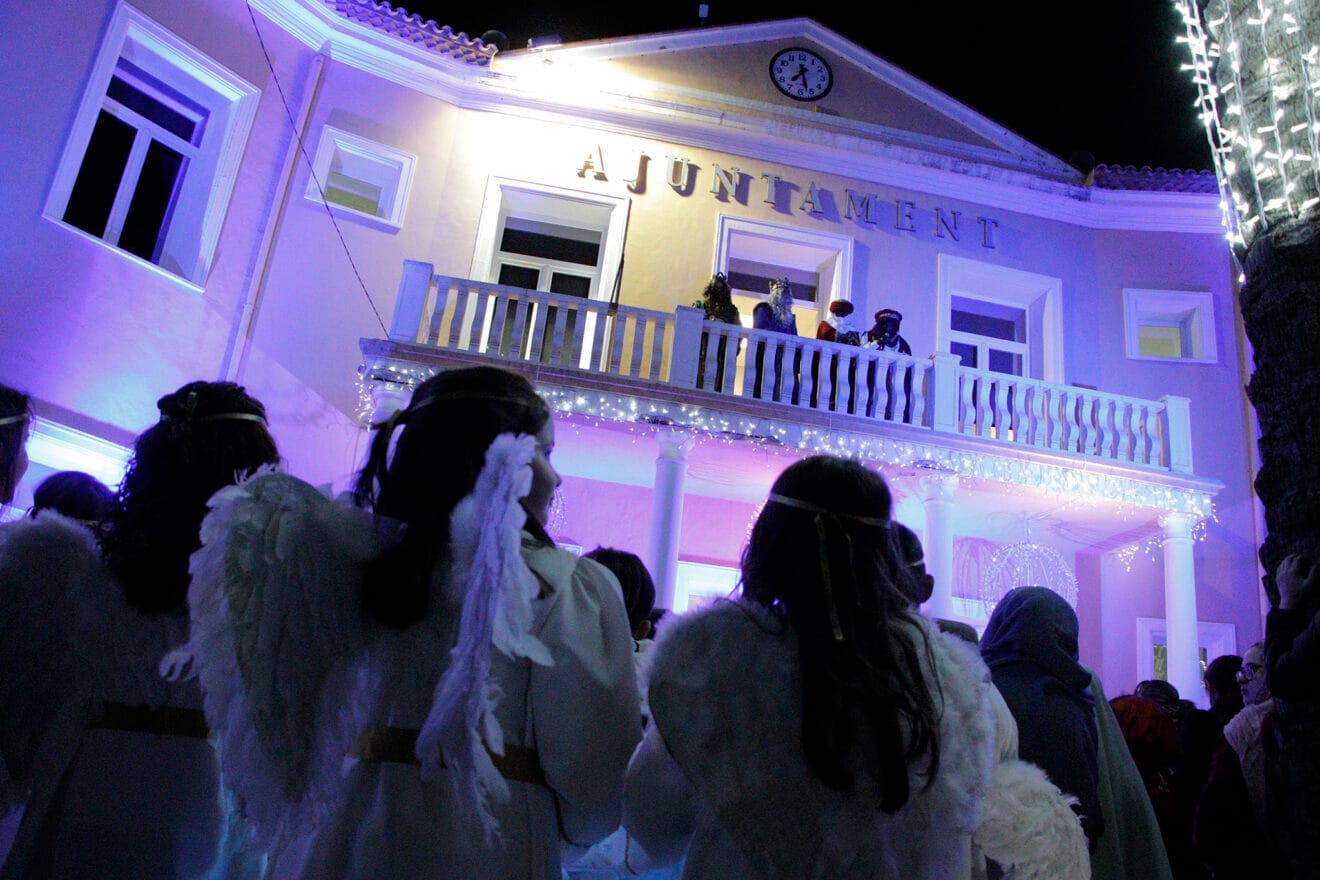 Llegada de Sus Majestades los Reyes Magos al Verger