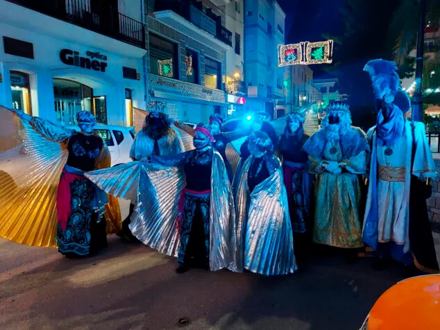 Imagen: Los Reyes Magos en Benissa
