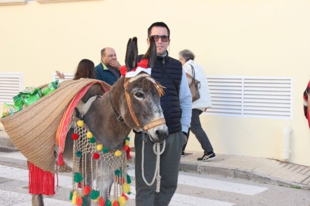 Imatge: La borreta al Mercat de Nadal Poble Nou de Benitatxell 2024