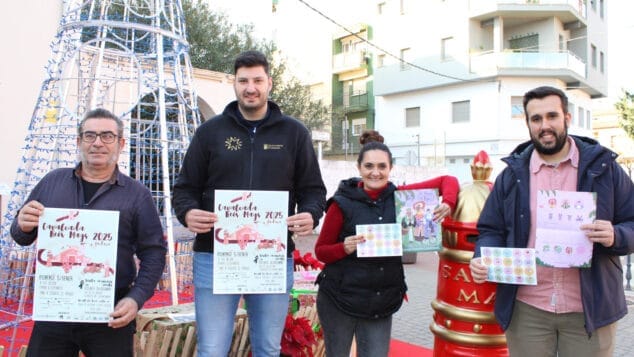 presentacion de la cabalgata de reyes magos dest