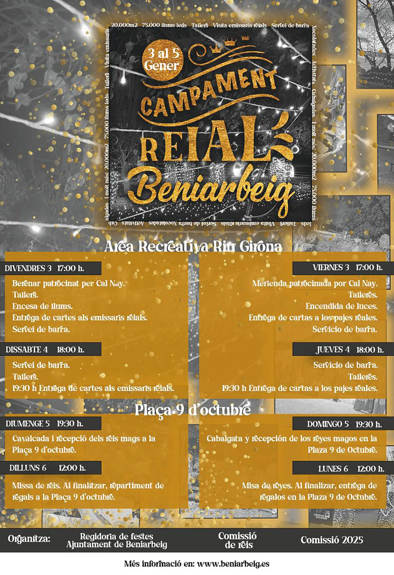 Programación navideña de Beniarbeig