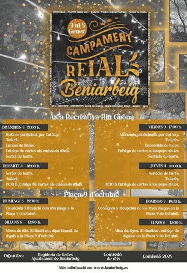 Programación navideña de Beniarbeig