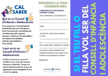 Qué es el Consell Local d’Infància i Adolescència de Ondara