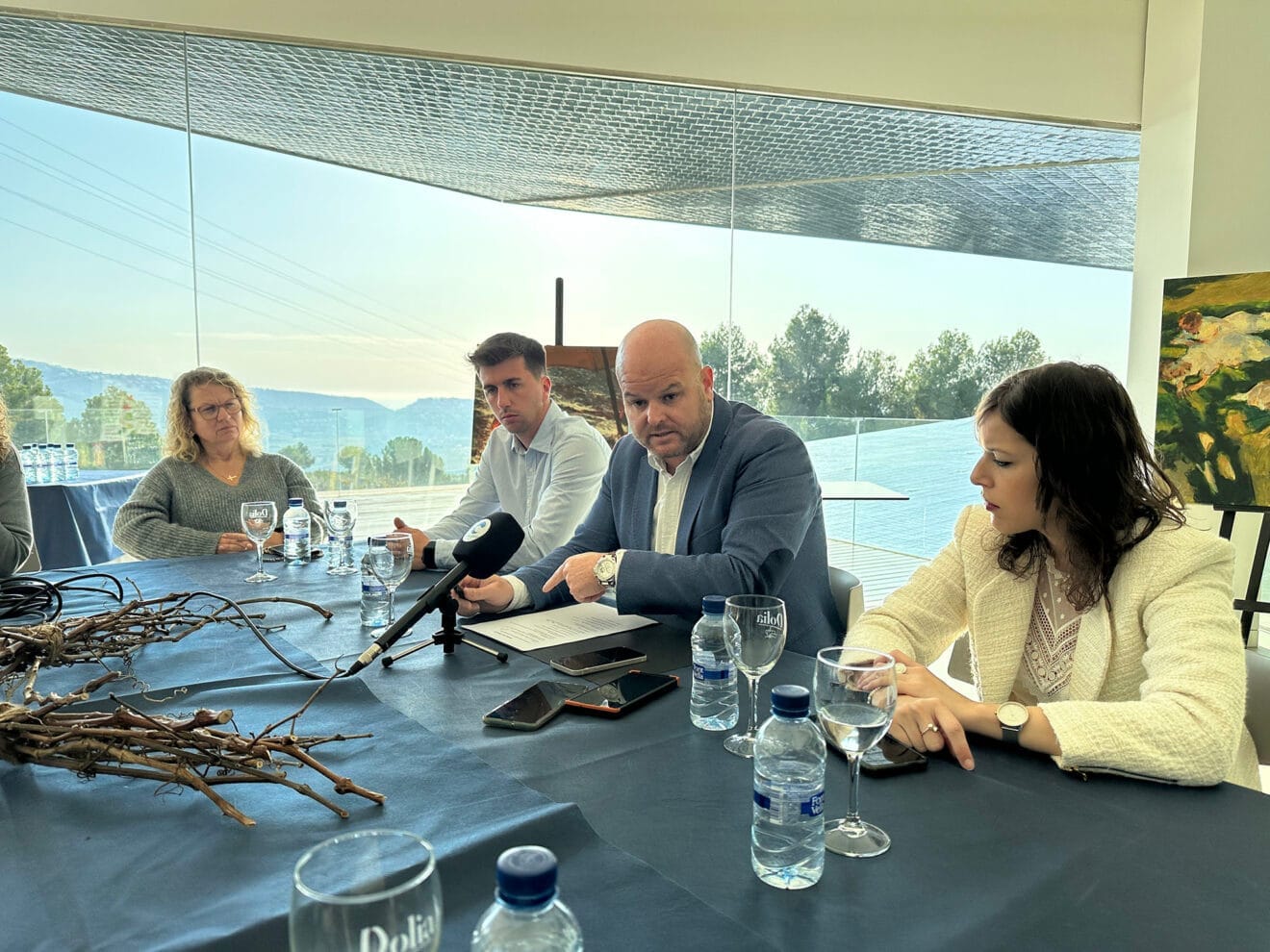 Raúl Llobell, alcalde de Teulada Moraira, haciendo balance del 2024