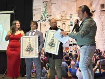 Reconocimiento de la Muixeranga de la Marina Alta a las Cofradías de Pescadores