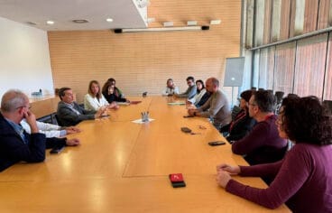 Reunión del acuerdo en el Hospital de Dénia